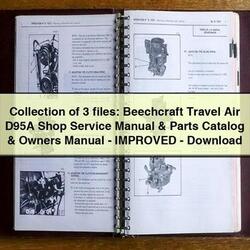 Collection 3 Files: Beechcraft Travel Air D95A Shop Owners -improved Parts Catalog PDF