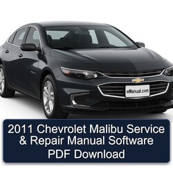 2011 Chevrolet Malibu Software Service Repair Workshop Manual PDF