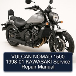 1998-2001 Kawasaki Vulcan Nomad 1500 Service Repair Workshop Manual PDF