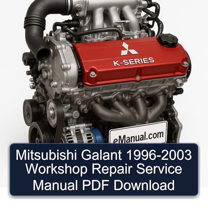 1996-2003 Mitsubishi K Series Galant Service Repair Workshop Manual PDF