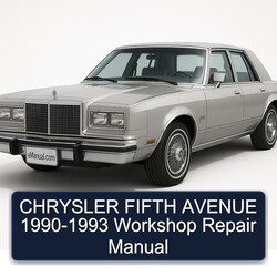 1990-1993 Chrysler Fifth Avenue Service Repair Workshop Manual PDF