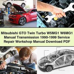 1990-1999 Mitsubishi GTO Twin Turbo W5mg1 W6mg1 Transmission Service Repair Workshop Manual PDF