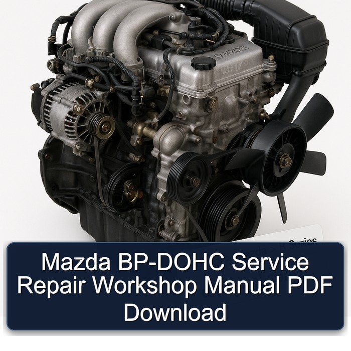 Mazda B Series BP-DOHC Service Repair Workshop Manual PDF