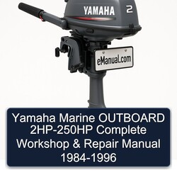 1984-1996 Yamaha Marine Outboard 2HP-250HP Service Repair Workshop Manual PDF