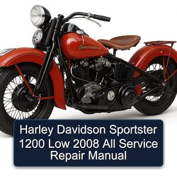 2008 Harley Davidson Sportster 1200 Low All Service Repair Workshop Manual PDF