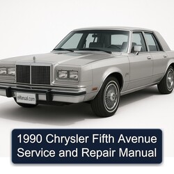 1990 Chrysler Fifth Avenue Service Repair Workshop Manual PDF