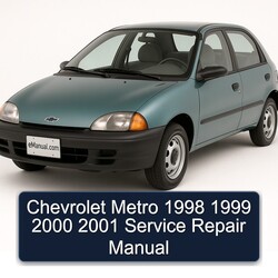 1998-2001 Chevrolet Metro Service Repair Workshop Manual PDF