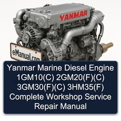 Yanmar Marine Diesel Engine 1gm10(c) 2gm20(f)(c) 3gm30(f)(c) 3hm35(f) Service Repair Workshop Manual PDF