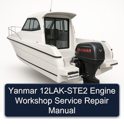 Yanmar 12LAK-STE2 Engine Service Repair Workshop Manual PDF