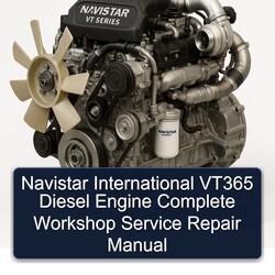 Navistar International VT365 Diesel Engine Service Repair Workshop Manual PDF