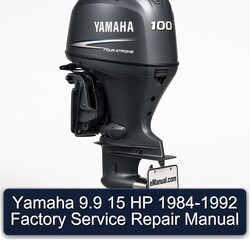1984-1992 Yamaha 9.9 15 HP Service Repair Workshop Manual PDF