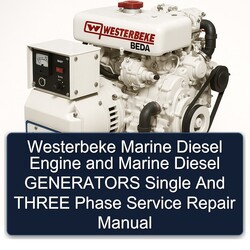 Westerbeke Marine Diesel Engine Generators Single Three Phase Service Repair Workshop Manual PDF