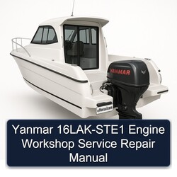 Yanmar 16LAK-STE1 Engine Service Repair Workshop Manual PDF