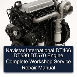 Navistar International DT466 DT530 DT570 Engine Service Repair Workshop Manual PDF