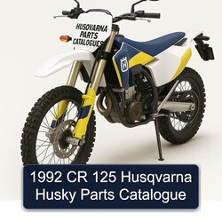 1992 Husqvarna Parts Catalogues CR 125 Husky Catalog PDF