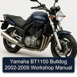 2002-2009 Yamaha BT1100 Bulldog Service Repair Workshop Manual PDF