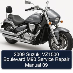 2009 Derbi Boulevard Suzuki VZ1500 M90 09 Service Repair Workshop Manual PDF