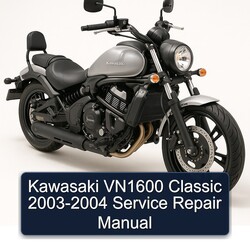 2003-2004 Aprilia Classic Kawasaki VN1600 Service Repair Workshop Manual PDF