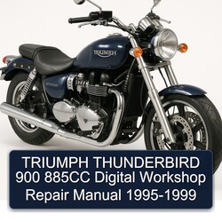 1995-1999 Triumph Thunderbird 900 885CC Digital Service Repair Workshop Manual PDF