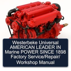 Westerbeke Universal American Leader Marine Power Since 1898 / Service Repair Workshop Manual PDF