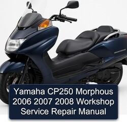 2006-2008 Yamaha Morphous CP250 Service Repair Workshop Manual PDF