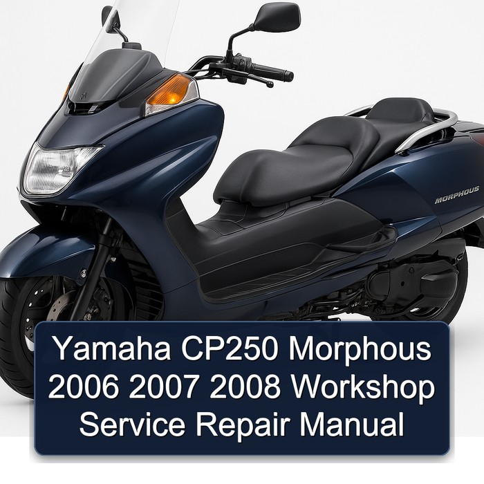 2006-2008 Yamaha Morphous CP250 Service Repair Workshop Manual PDF