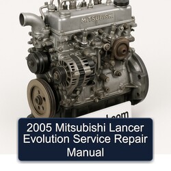2005 Mitsubishi Lancer Evolution Service Repair Workshop Manual PDF