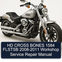 2008-2011 Harley Davidson Softail HD Cross Bones 1584 Flstsb Service Repair Workshop Manual PDF