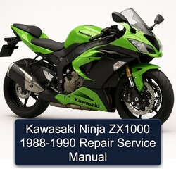 1988-1990 Kawasaki Ninja ZX1000 Service Repair Workshop Manual PDF