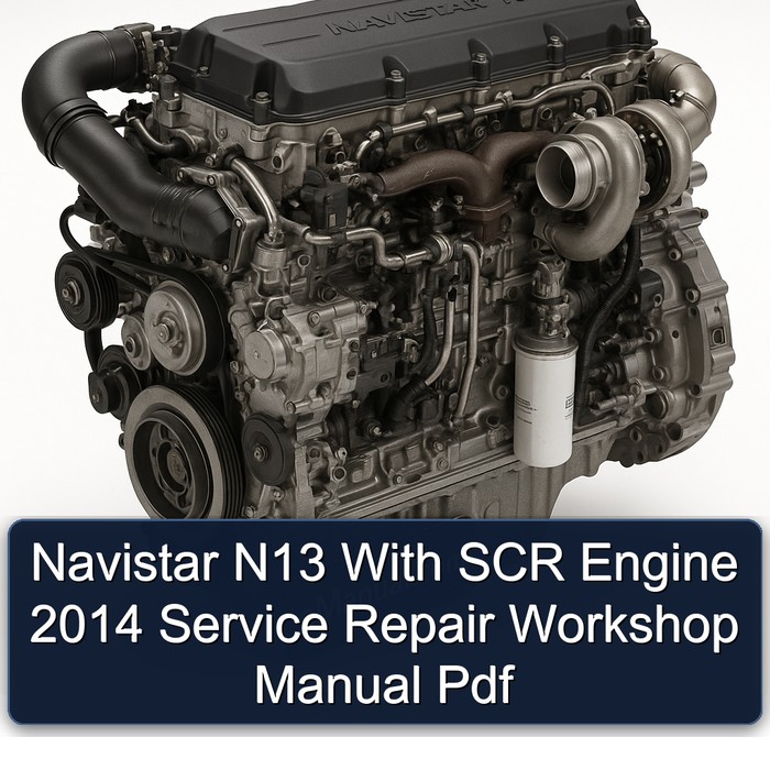 2014 Navistar N13 SCR Engine Service Repair Workshop Manual PDF