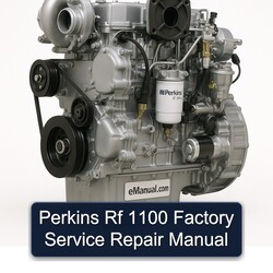 Perkins RF 1100 Service Repair Workshop Manual PDF
