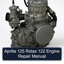 Aprilia 125 Rotax 122 Engine Service Repair Workshop Manual PDF