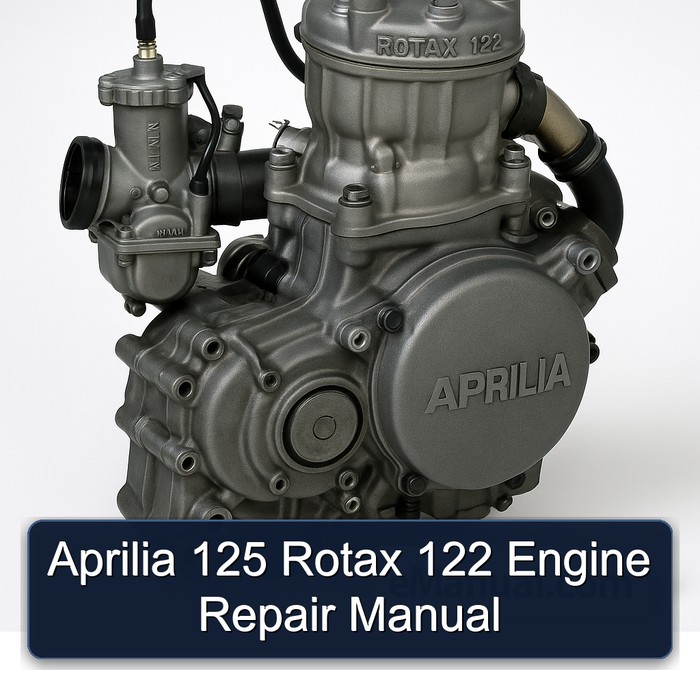 Aprilia 125 Rotax 122 Engine Service Repair Workshop Manual PDF