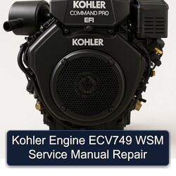 Kohler Command Pro EFI Models Engine ECV749 WSM Service Repair Workshop Manual PDF