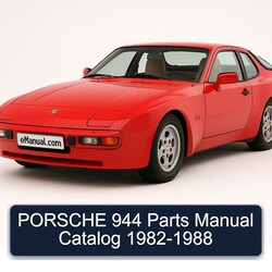 1982-1988 Porsche 944 Parts Catalog PDF