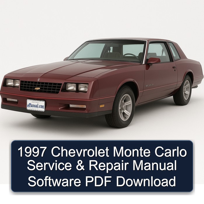 1997 Chevrolet Monte Carlo Software Service Repair Workshop Manual PDF