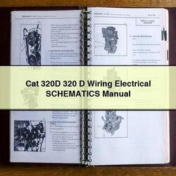 CAT 320D 320 D Electrical Wiring Diagrams PDF