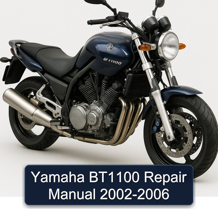 2002-2006 Yamaha BT1100 Bulldog Service Repair Workshop Manual PDF