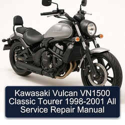 1998-2001 Kawasaki Vulcan VN1500 Classic Tourer - All Service Repair Workshop Manual PDF