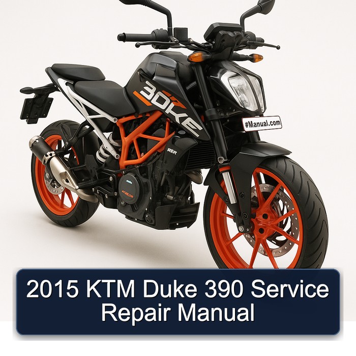 2015 KTM 390 Duke Service Repair Workshop Manual PDF