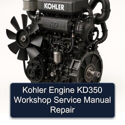 Kohler KD Series Engine KD350 Service Repair Workshop Manual PDF