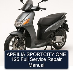 Aprilia Sportcity ONE 125 Service Repair Workshop Manual PDF