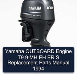 1994 Yamaha Outboard Engine T9 9 MH EH ER S Replacement Parts Catalog PDF