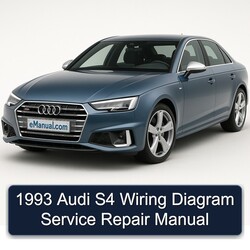 1993 Audi S4 Electrical Wiring Diagrams PDF