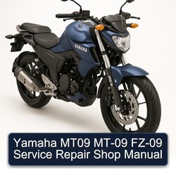 Yamaha FZ Models MT09 MT-09 FZ-09 Shop Service Repair Workshop Manual PDF