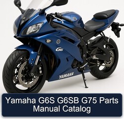 Yamaha G6S G6SB G75 Parts Catalog PDF
