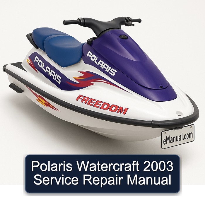 2003 Polaris Watercraft Service Repair Workshop Manual PDF