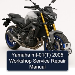 2005 Yamaha MT Series Mt-01(t) Service Repair Workshop Manual PDF
