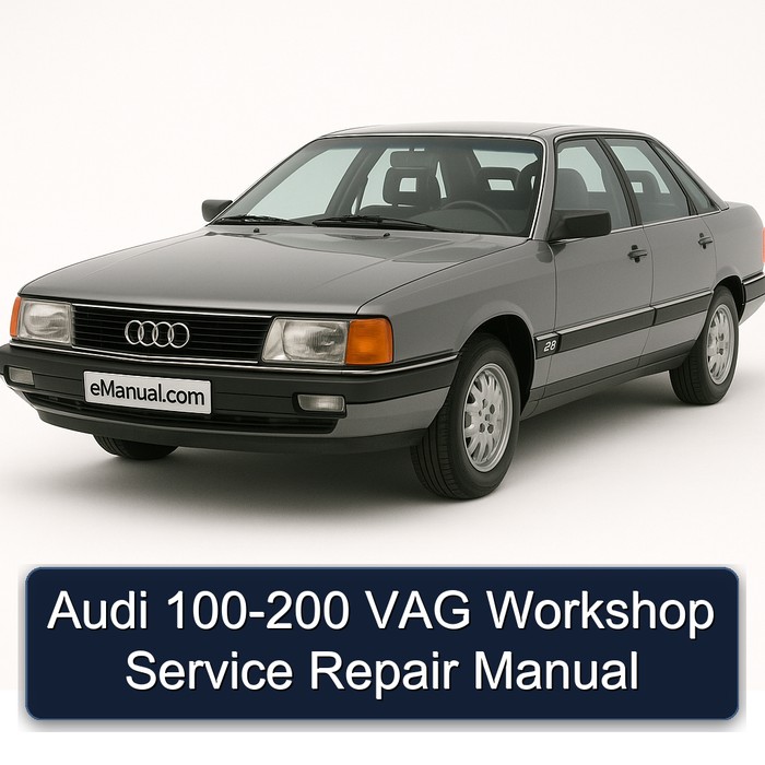 Audi 200 100- VAG Service Repair Workshop Manual PDF