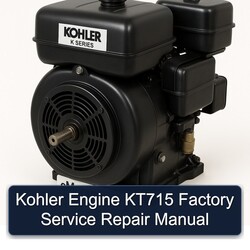 Kohler K Series Engine KT715 Service Repair Workshop Manual PDF